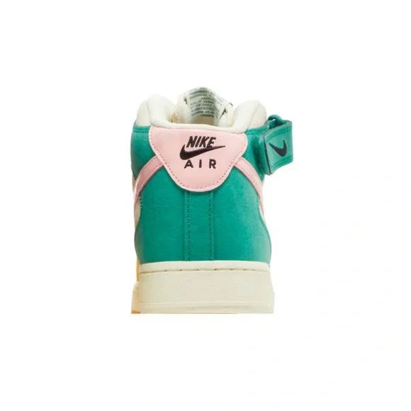 Nike Air Force 1 Mid NH Coconut Milk/Bleached Coral Mn Vivid Sulfur Rush Orange - Picture 14 of 16